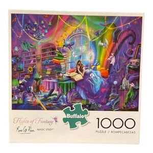 Flights of Fantasy The Magic Study 1000 Piece Puzzle by Buffalo